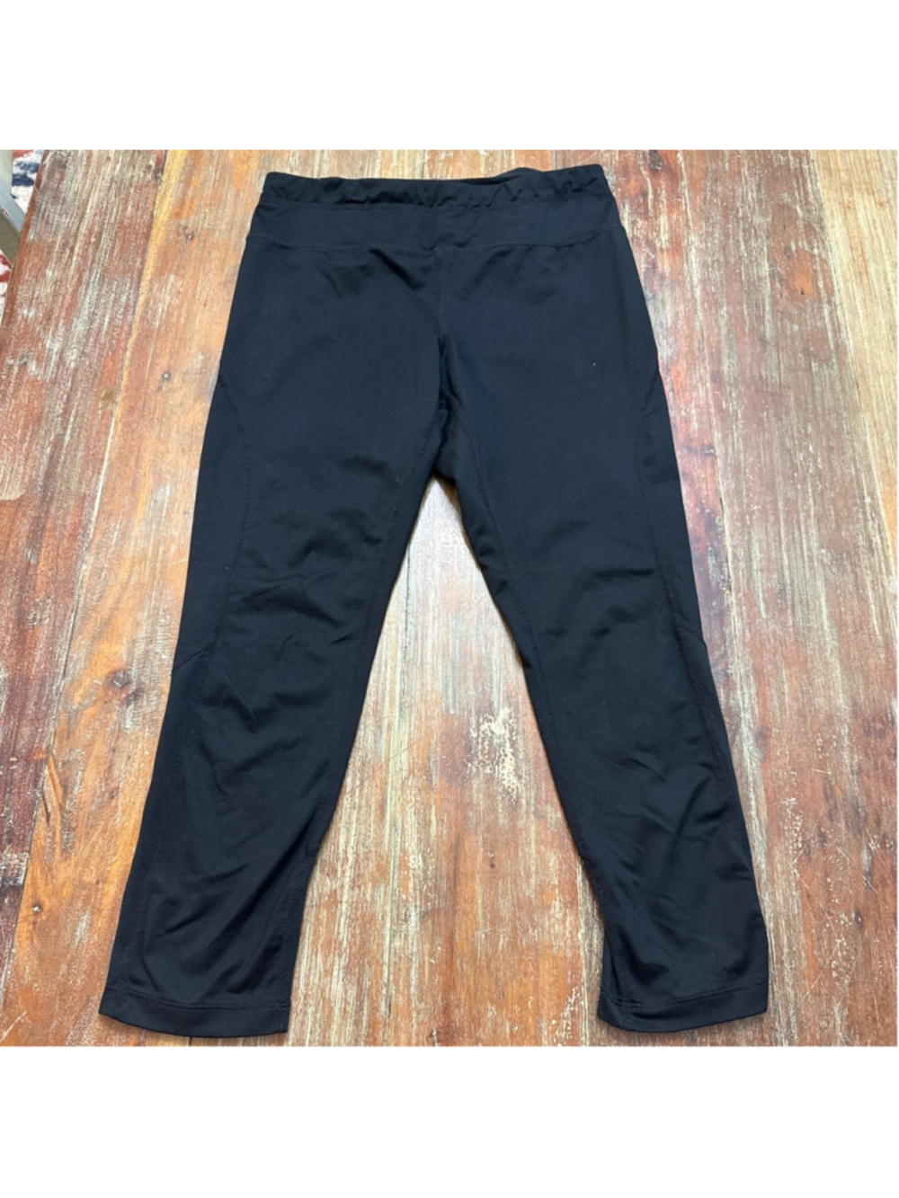 Nike Dri Fit Cropped Leggings Women's Medium Black